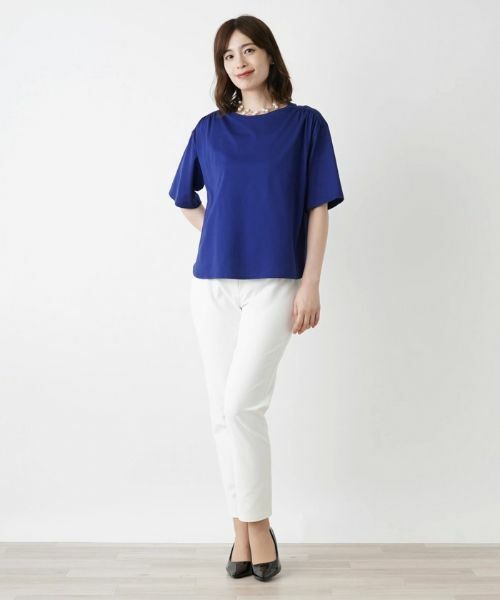 Leilian / レリアン カットソー | 五分袖カットソー【Leilian WHITE LABEL】 | 詳細13