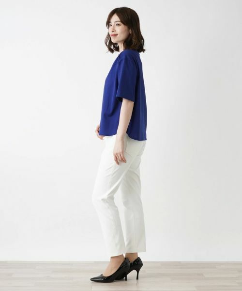 Leilian / レリアン カットソー | 五分袖カットソー【Leilian WHITE LABEL】 | 詳細14