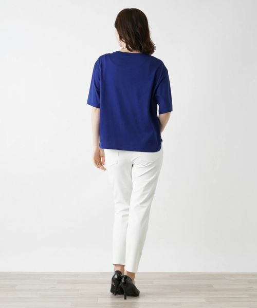 Leilian / レリアン カットソー | 五分袖カットソー【Leilian WHITE LABEL】 | 詳細15