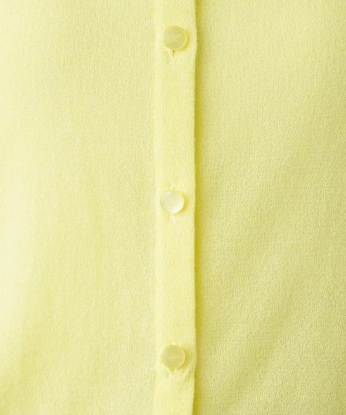 Leilian / レリアン カーディガン・ボレロ | シアークルーネックニットカーディガン | 詳細15