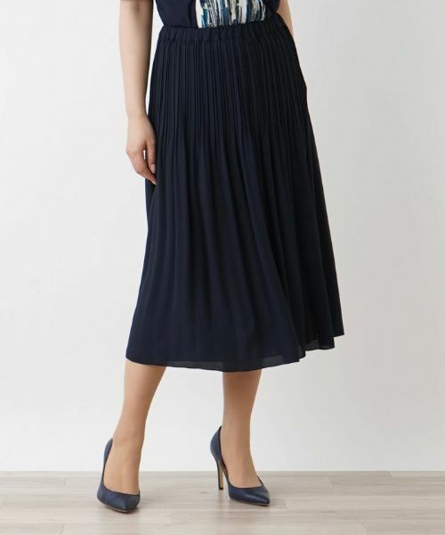 Leilian / レリアン ロング・マキシ丈スカート | リバーシブルミディレングススカート【Leilian WHITE LABEL】 | 詳細10
