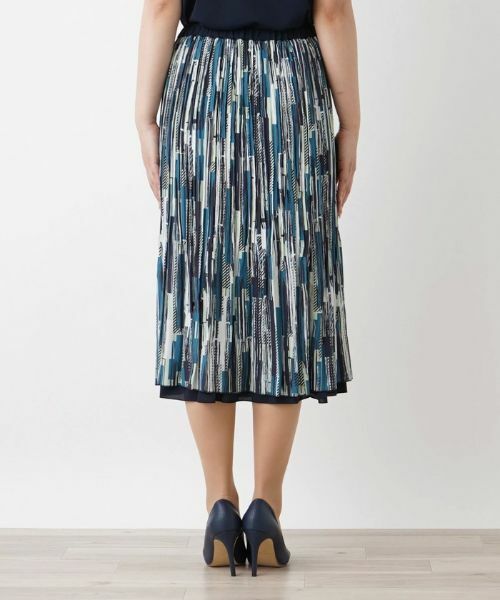 Leilian / レリアン ロング・マキシ丈スカート | リバーシブルミディレングススカート【Leilian WHITE LABEL】 | 詳細13