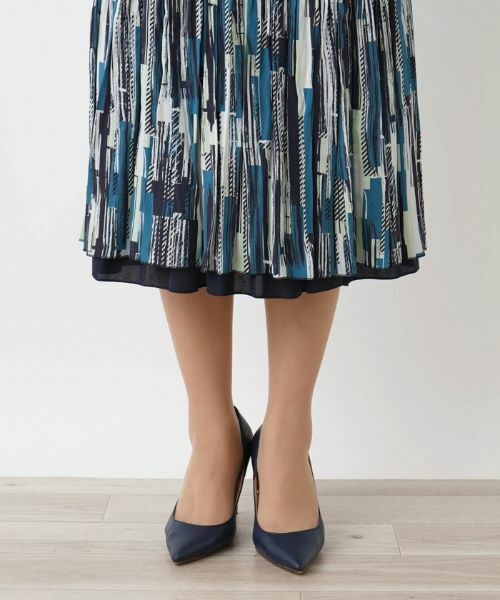 Leilian / レリアン ロング・マキシ丈スカート | リバーシブルミディレングススカート【Leilian WHITE LABEL】 | 詳細15