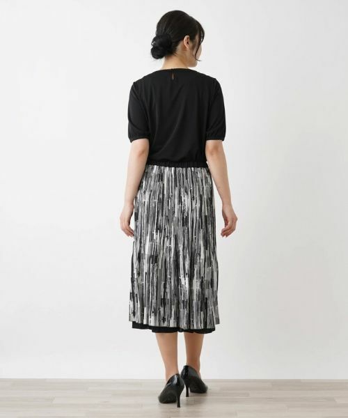 Leilian / レリアン ロング・マキシ丈スカート | リバーシブルミディレングススカート【Leilian WHITE LABEL】 | 詳細3