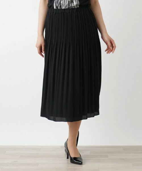 Leilian / レリアン ロング・マキシ丈スカート | リバーシブルミディレングススカート【Leilian WHITE LABEL】 | 詳細5
