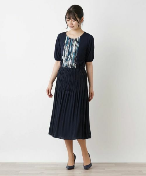 Leilian / レリアン ロング・マキシ丈スカート | リバーシブルミディレングススカート【Leilian WHITE LABEL】 | 詳細9