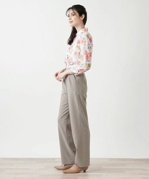 Leilian / レリアン その他パンツ | ノータックストレートパンツ【Leilian WHITE LABEL】 | 詳細11