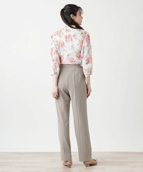 Leilian / レリアン その他パンツ | ノータックストレートパンツ【Leilian WHITE LABEL】 | 詳細12