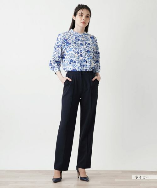 Leilian / レリアン その他パンツ | ノータックストレートパンツ【Leilian WHITE LABEL】 | 詳細7