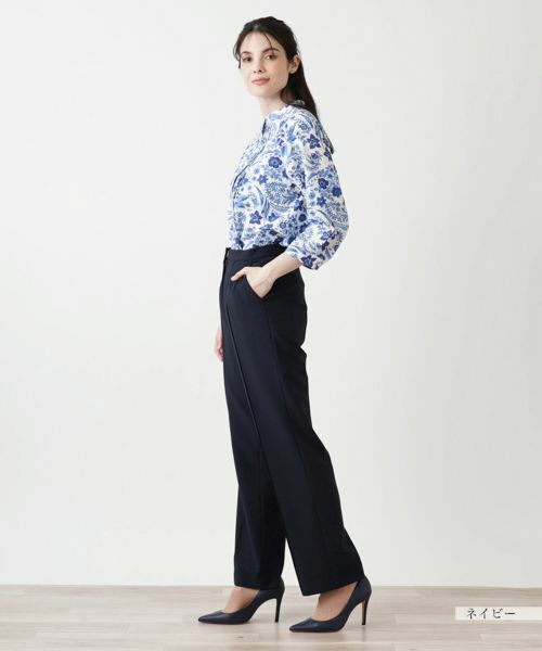 Leilian / レリアン その他パンツ | ノータックストレートパンツ【Leilian WHITE LABEL】 | 詳細8