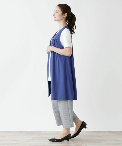 Leilian / レリアン テーラードジャケット | 洗えるジレ | 詳細3