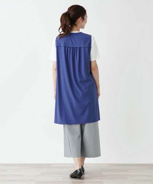 Leilian / レリアン テーラードジャケット | 洗えるジレ | 詳細4