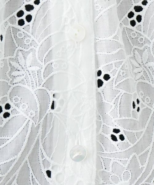 Leilian / レリアン シャツ・ブラウス | カットワーク刺繍ブラウス | 詳細11