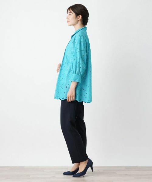 Leilian / レリアン シャツ・ブラウス | カットワーク刺繍ブラウス | 詳細14