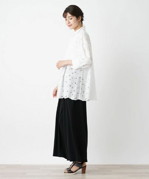 Leilian / レリアン シャツ・ブラウス | カットワーク刺繍ブラウス | 詳細2