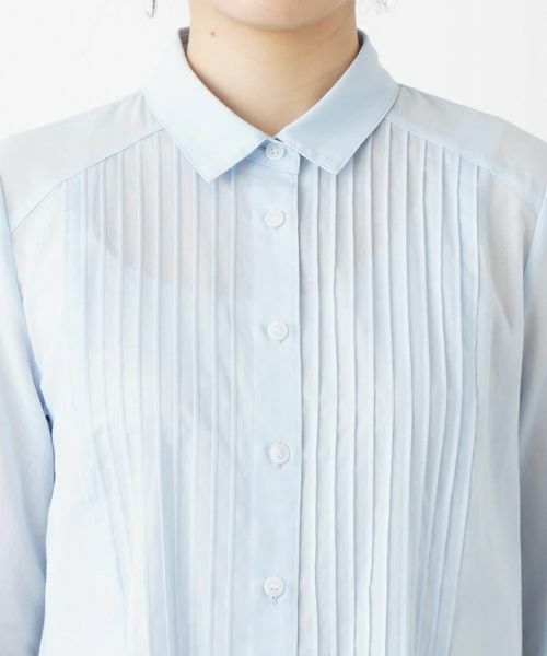 Leilian / レリアン シャツ・ブラウス | シアーコットンブラウス【Leilian WHITE LABEL】 | 詳細10