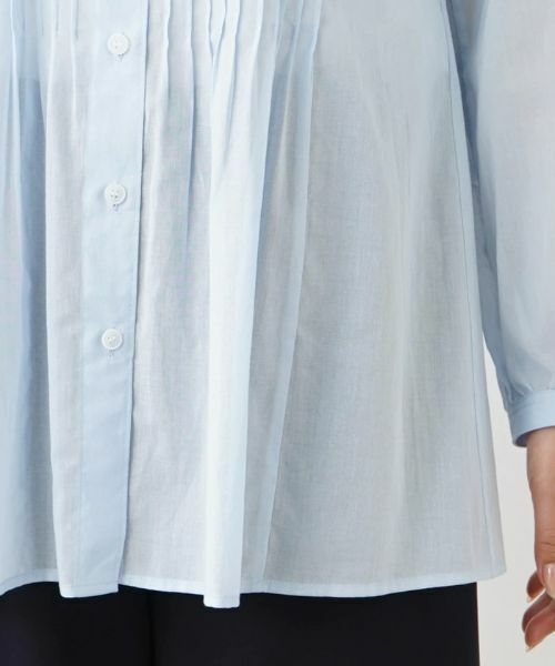 Leilian / レリアン シャツ・ブラウス | シアーコットンブラウス【Leilian WHITE LABEL】 | 詳細13