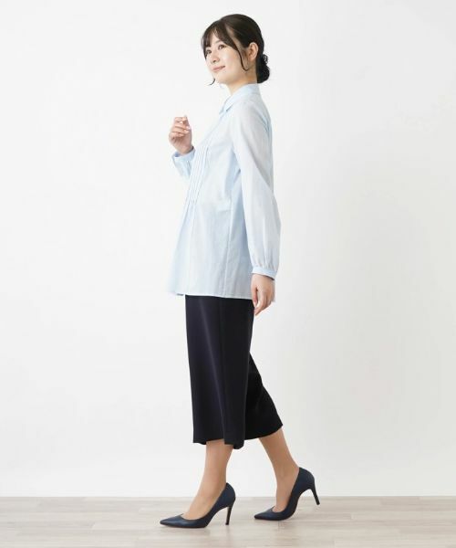 Leilian / レリアン シャツ・ブラウス | シアーコットンブラウス【Leilian WHITE LABEL】 | 詳細5