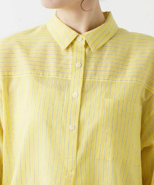 Leilian / レリアン シャツ・ブラウス | ストライプブラウス | 詳細10