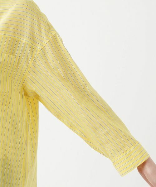 Leilian / レリアン シャツ・ブラウス | ストライプブラウス | 詳細12