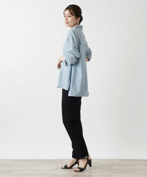 Leilian / レリアン シャツ・ブラウス | ストライプブラウス | 詳細2