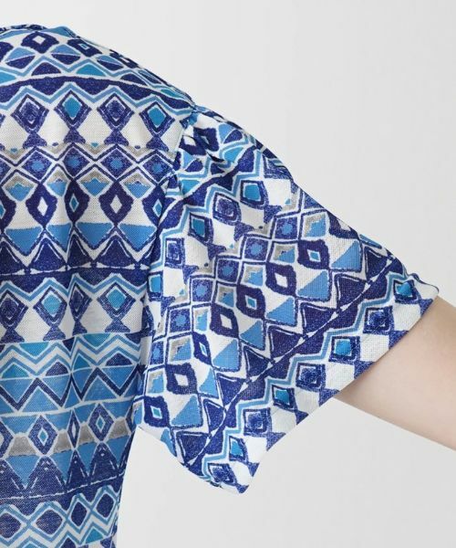 Leilian / レリアン ドレス | 洗えるミディ丈ワンピース【パワーネット素材】 | 詳細10