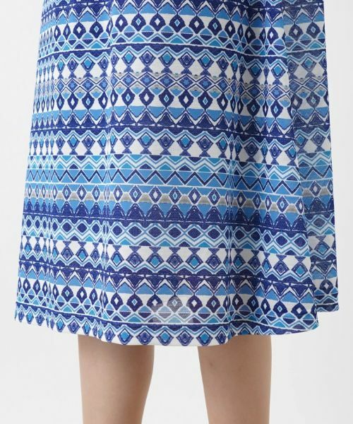 Leilian / レリアン ドレス | 洗えるミディ丈ワンピース【パワーネット素材】 | 詳細11