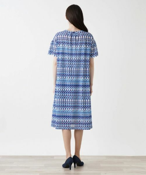 Leilian / レリアン ドレス | 洗えるミディ丈ワンピース【パワーネット素材】 | 詳細6