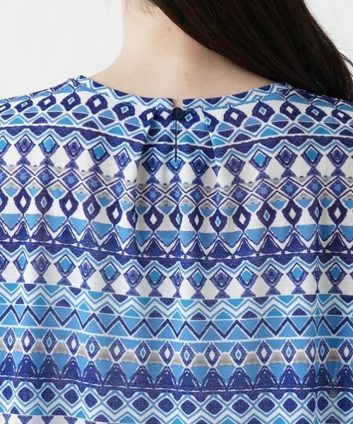 Leilian / レリアン ドレス | 洗えるミディ丈ワンピース【パワーネット素材】 | 詳細8