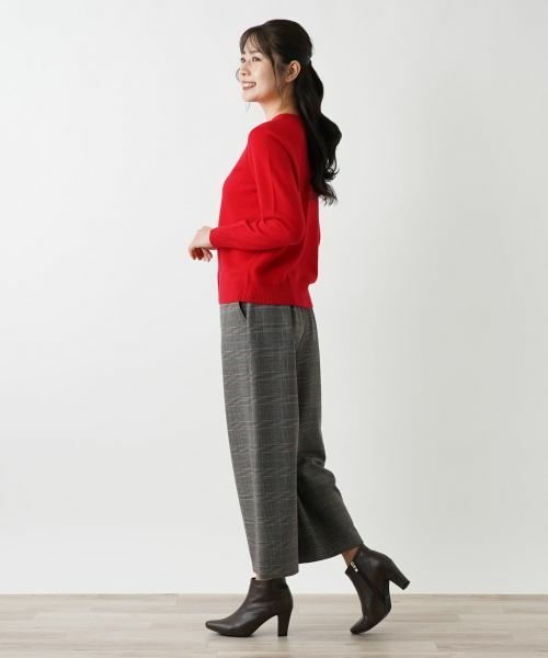 Leilian / レリアン カーディガン・ボレロ | カシミヤクルーネックカーディガン | 詳細10