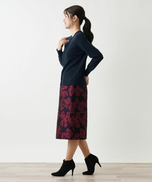 Leilian / レリアン カーディガン・ボレロ | カシミヤクルーネックカーディガン | 詳細14