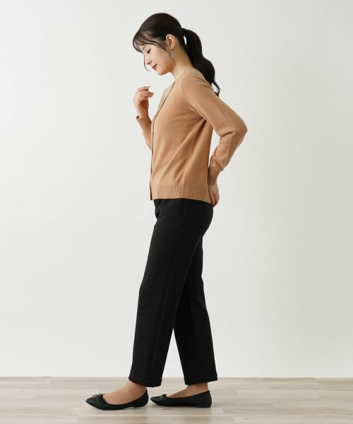 Leilian / レリアン カーディガン・ボレロ | カシミヤクルーネックカーディガン | 詳細2