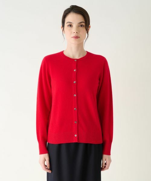 Leilian / レリアン カーディガン・ボレロ | カシミヤクルーネックカーディガン | 詳細4