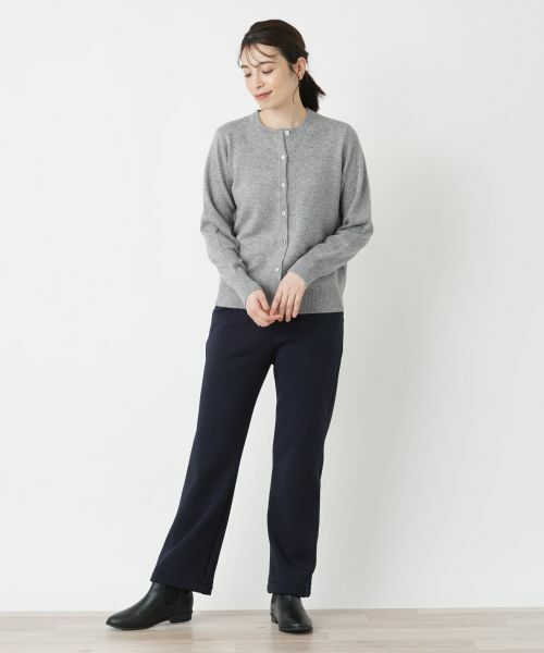 Leilian / レリアン カーディガン・ボレロ | カシミヤクルーネックカーディガン | 詳細5