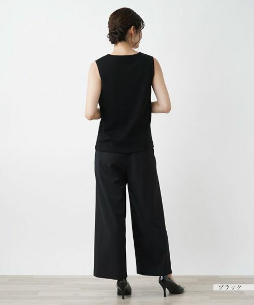 Leilian / レリアン カットソー | ノースリーブカットソー | 詳細9