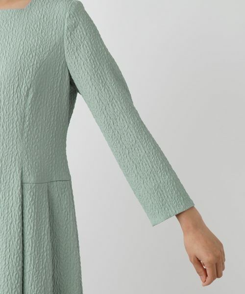 Leilian / レリアン ドレス | ストレッチスクエアネックワンピース | 詳細11