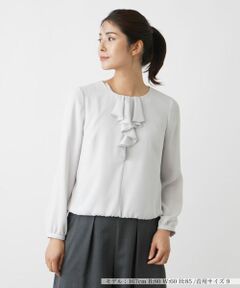 Leilian / レリアン シャツ・ブラウス | フロントフリルブラウス