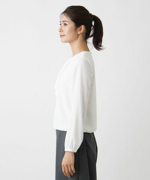 Leilian / レリアン シャツ・ブラウス | フロントフリルブラウス | 詳細10