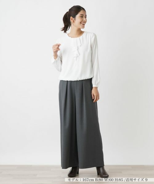 Leilian / レリアン シャツ・ブラウス | フロントフリルブラウス | 詳細6