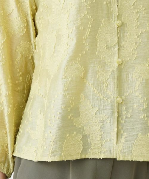 Leilian / レリアン シャツ・ブラウス | ノーカラーブラウス【Leilian WHITE LABEL】 | 詳細10