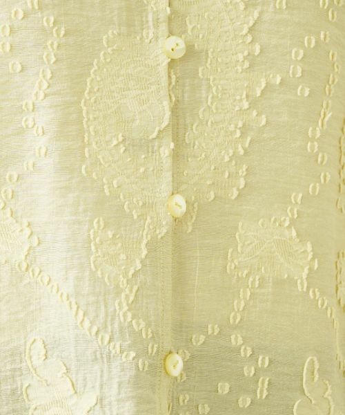 Leilian / レリアン シャツ・ブラウス | ノーカラーブラウス【Leilian WHITE LABEL】 | 詳細11