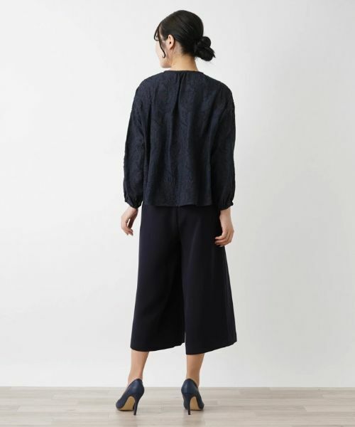 Leilian / レリアン シャツ・ブラウス | ノーカラーブラウス【Leilian WHITE LABEL】 | 詳細14