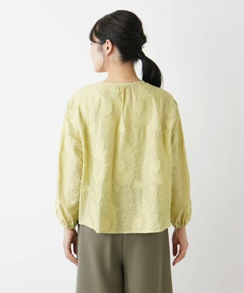 Leilian / レリアン シャツ・ブラウス | ノーカラーブラウス【Leilian WHITE LABEL】 | 詳細6