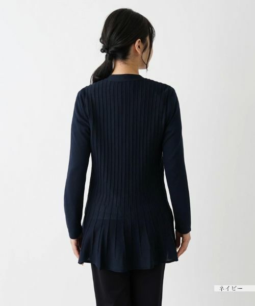 Leilian / レリアン カーディガン・ボレロ | Vネックニットカーディガン【Leilian WHITE LABEL】 | 詳細10