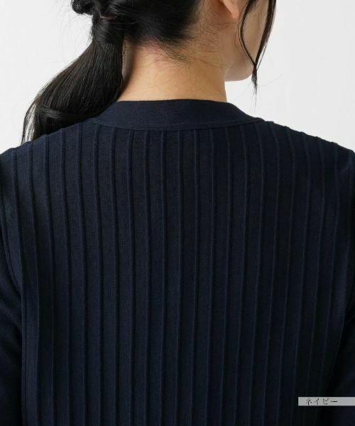 Leilian / レリアン カーディガン・ボレロ | Vネックニットカーディガン【Leilian WHITE LABEL】 | 詳細12