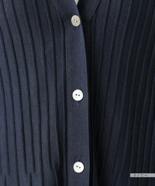 Leilian / レリアン カーディガン・ボレロ | Vネックニットカーディガン【Leilian WHITE LABEL】 | 詳細15