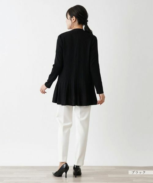 Leilian / レリアン カーディガン・ボレロ | Vネックニットカーディガン【Leilian WHITE LABEL】 | 詳細3