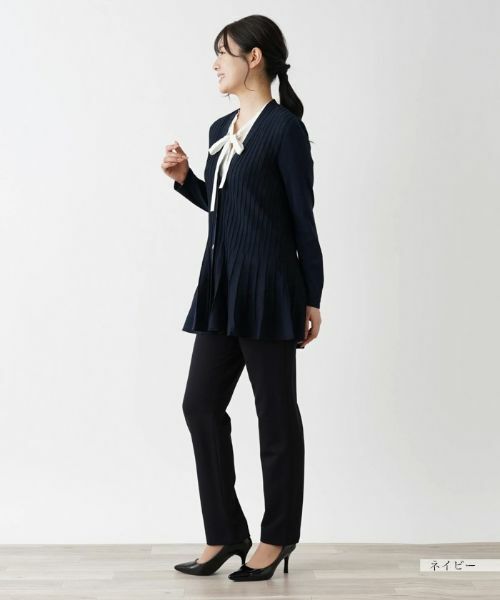 Leilian / レリアン カーディガン・ボレロ | Vネックニットカーディガン【Leilian WHITE LABEL】 | 詳細6