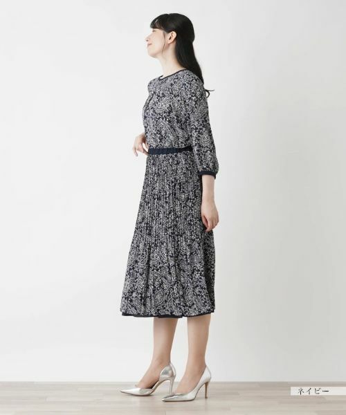 Leilian / レリアン ロング・マキシ丈スカート | リバーシブルプリーツスカート【Leilian WHITE LABEL】 | 詳細6