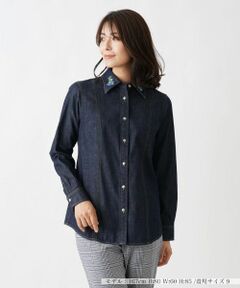 Leilian / レリアン シャツ・ブラウス | 長袖デニムシャツ
